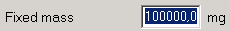 1. Fixed mass
